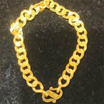 smuggling gold...